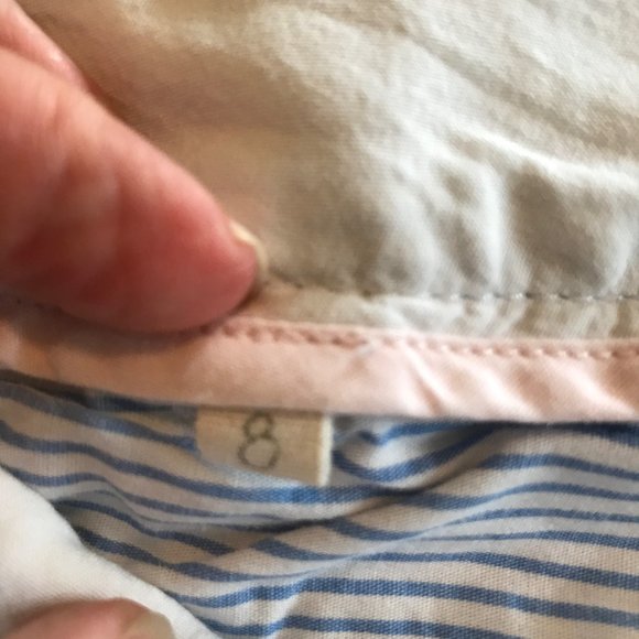 Mitchell Pants by Ecru Sz 8 Tropical Leaf Motif - Picture 13 of 14